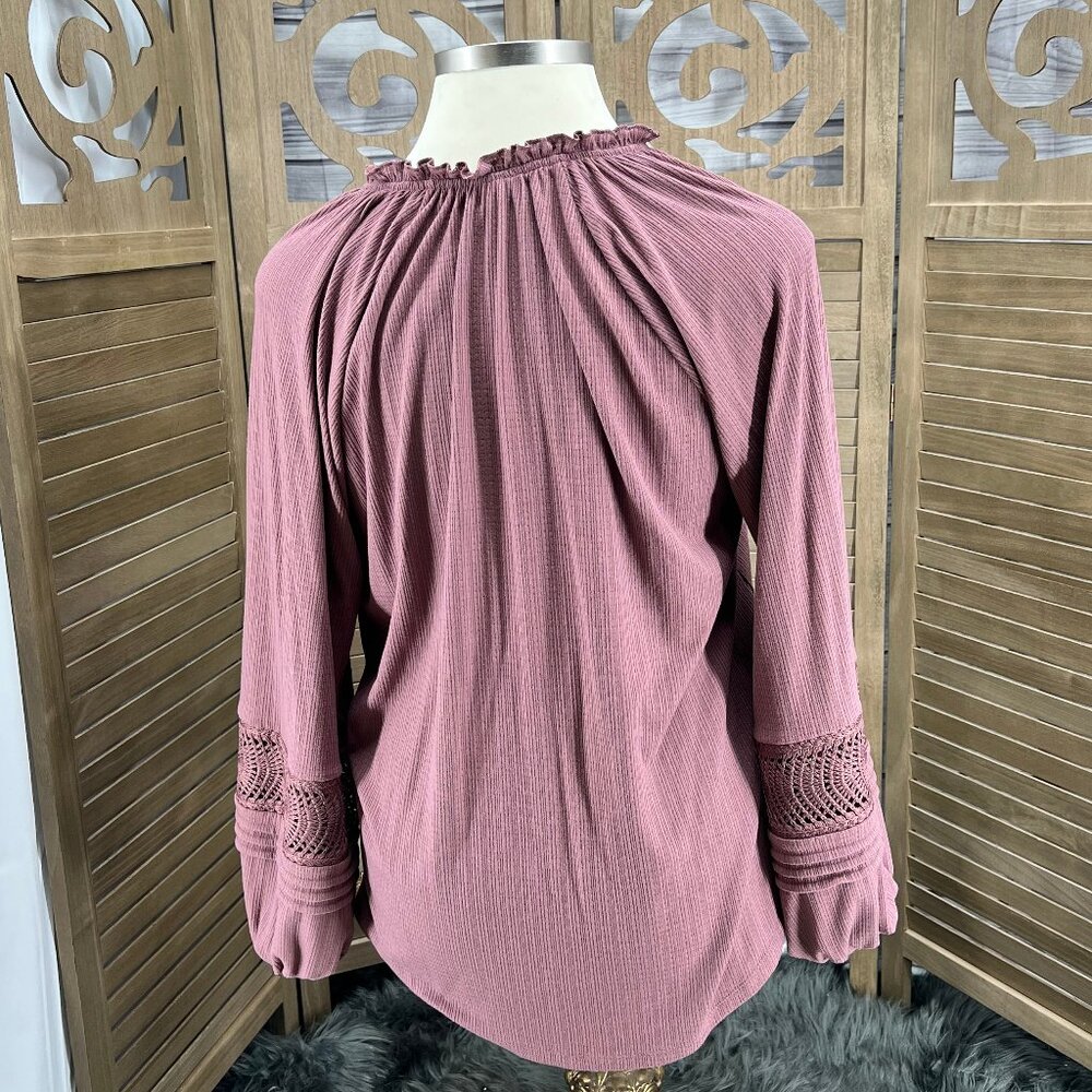 Torrid Embroidered Sleeve Top - Picture 2 of 5